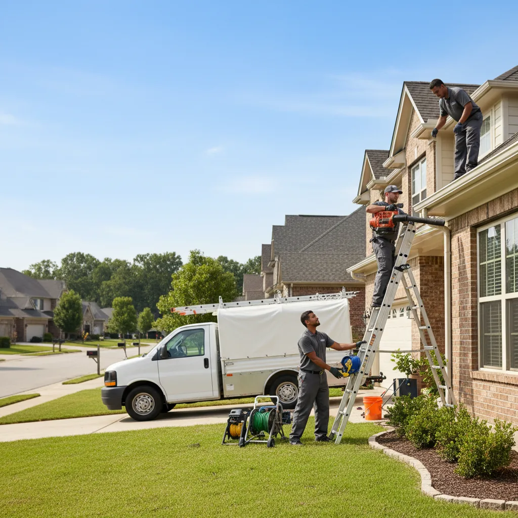 Home Gutter Service in Krum, TX near me